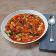 White bean and vegetable minestrone soup - Vegan